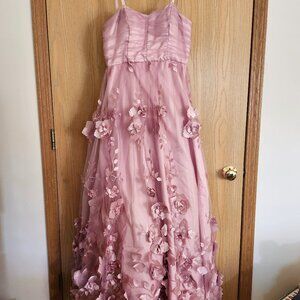 BCX Flowery Ballgown dress